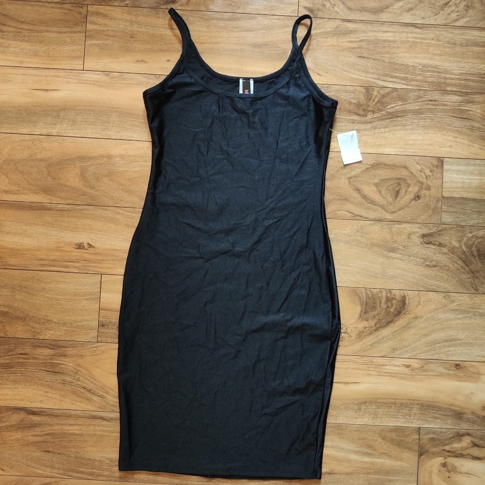 Basic Mini Black Dress - image 1